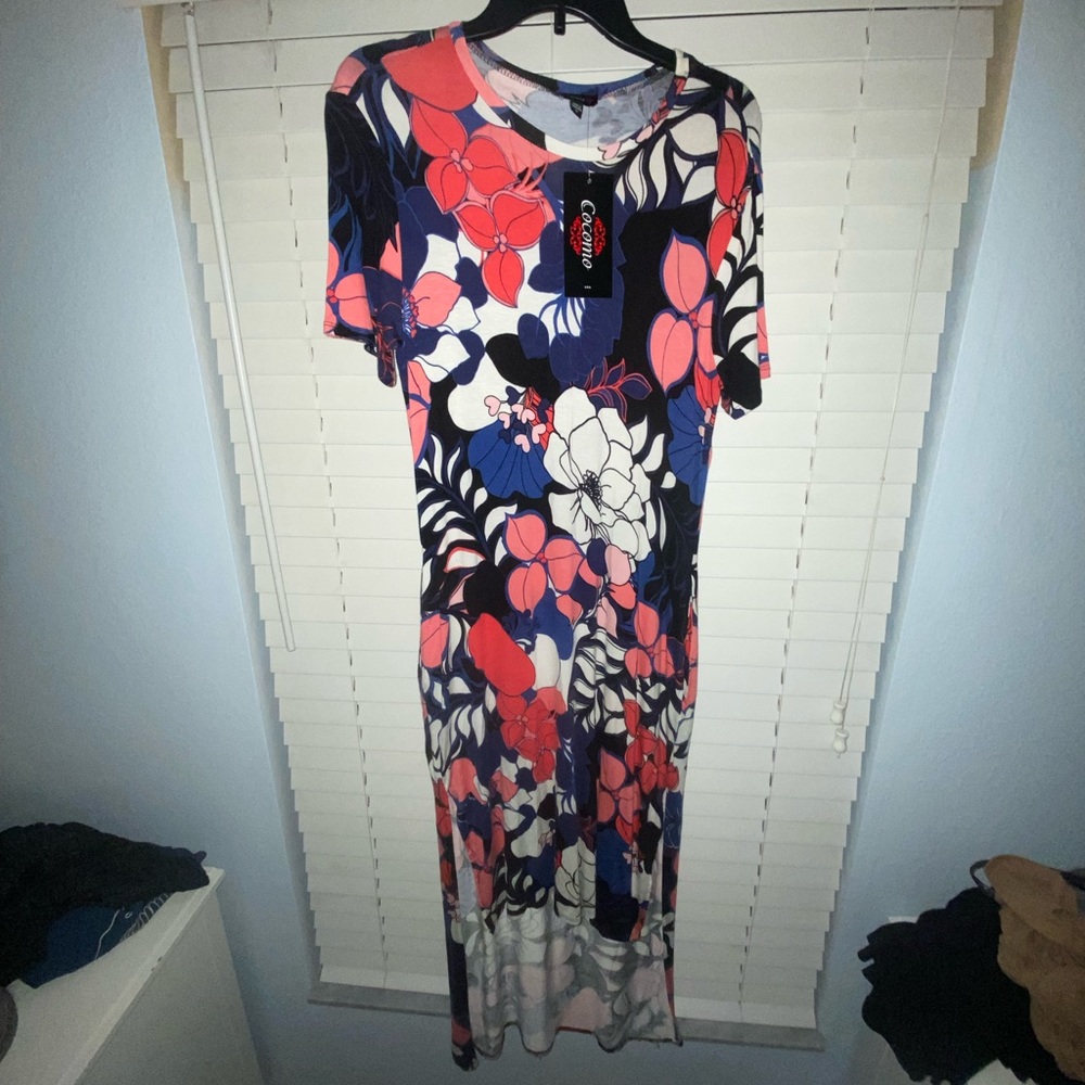 Floral maxi dress